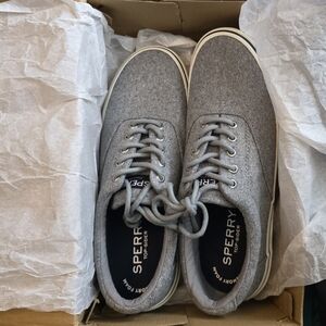 Sperry Men's Gray Sneakers 8M